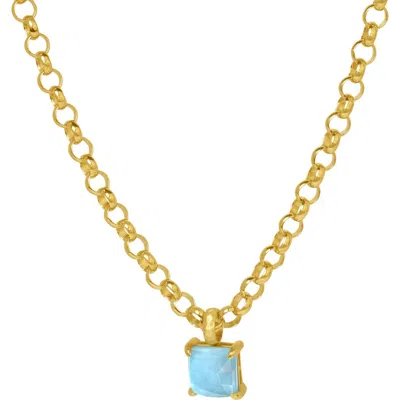 Dean Davidson Nomad Gem Pendant Necklace In Gold