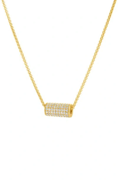 DEAN DAVIDSON DEAN DAVIDSON PETIT PAVÉ MINI TUBE PENDANT NECKLACE