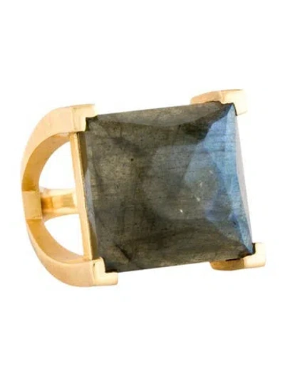 Pre-owned Dean Davidson Plaza Cocktail Ring In Blue