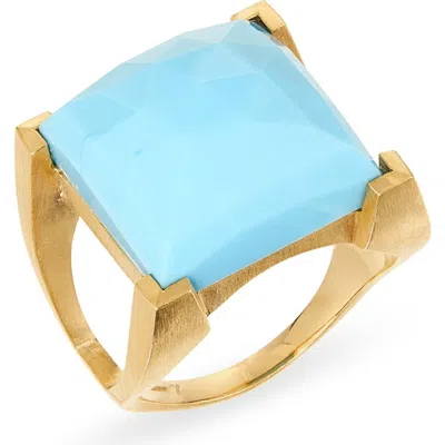 Dean Davidson Plaza Turquoise Cocktail Ring