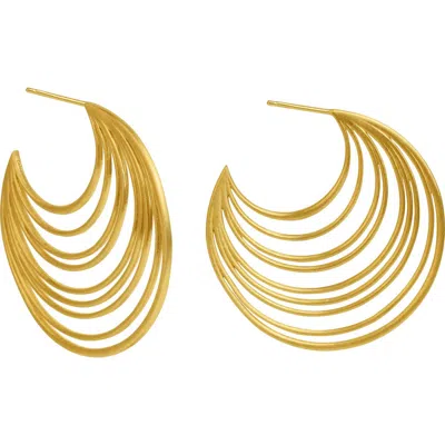 Dean Davidson Salvador Hoop Earrings In Gold