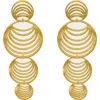 Dean Davidson Salvador Long Drop Earrings In Gold