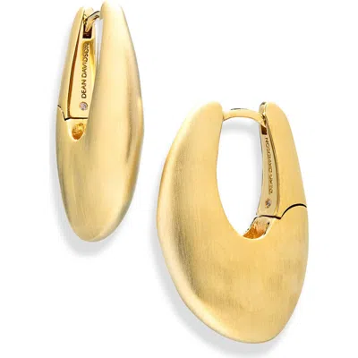 Dean Davidson Serra Hinged Hoop Earrings In Gold