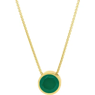 Dean Davidson Signature Knockout Pendant Necklace In Green