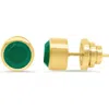 Dean Davidson Signature Midi Knockout Stud Earrings In Green