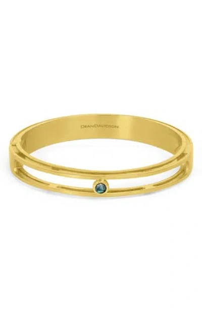 Dean Davidson Signet Pedestal Ring In Labradorite/gold