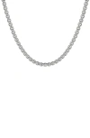 Dean Davidson Softbox Chain Necklace In Silver