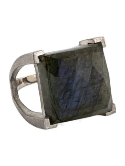 Pre-owned Dean Davidson Stone Plaza Cocktail Ring In Multicolor