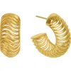 Dean Davidson Trancoso Hoop Earrings In Gold
