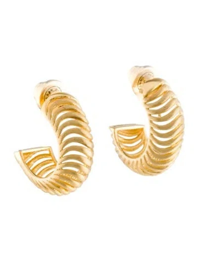 Pre-owned Dean Davidson Trancoso Hoop Earrings In Multi