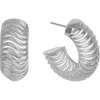 Dean Davidson Trancoso Hoop Earrings In Silver