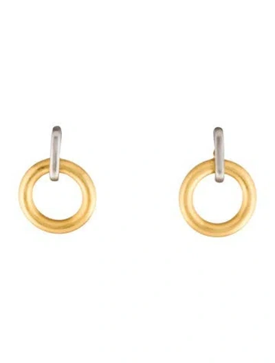 Pre-owned Dean Davidson Two-tone Colette Drop Earrings In Multi