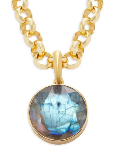 Dean Davidson Women's 22k Goldplated & Labrodorite Pendant Necklace