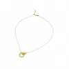 Dean Davidson Women's Colette Pave Hoop Pendant Necklace In Gold/white In Gold