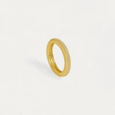 Dean Davidson Women's Colette Pave Stacking Ring In Gold/white