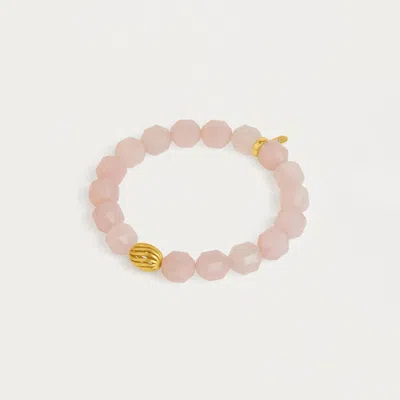 Dean Davidson Women's Dev Bahia Bracelet In Rose Quartz In Pink