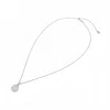 Dean Davidson Women's Madeleine Pave Pendant Necklace In Silver/white In Metallic