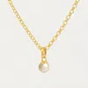 Dean Davidson Women's Manhattan Pendant Necklace In Gold/pearl In Gold
