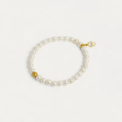 Dean Davidson Women's Midi Sphere Bracelet In Gold/pearl In Silver