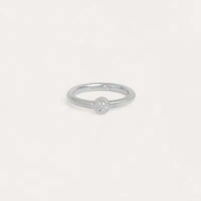 Dean Davidson Women's Mirabeau Pave Stacking Ring In Silver/white Topaz