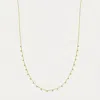 Dean Davidson Women's Orsay Charm Necklace In White Topaz/gold In Brown
