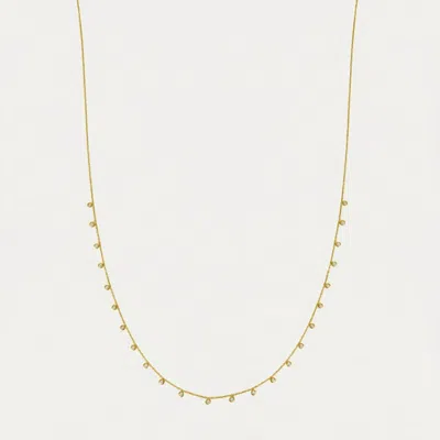 Dean Davidson Women's Orsay Charm Necklace In White Topaz/gold In Brown