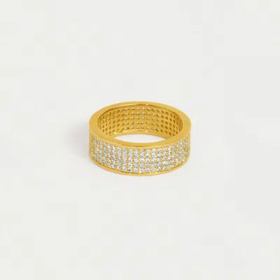Dean Davidson Women's Petit Pave Stacking Ring In Gold