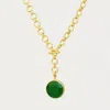 Dean Davidson Women's Signature Collar Necklace In Green Onyx/gold In Gold