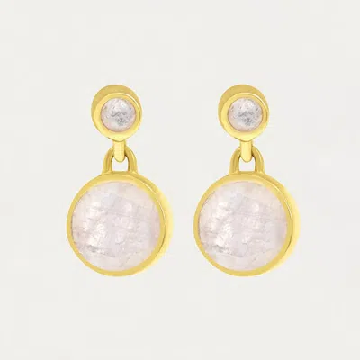 Dean Davidson Women's Signature Droplet Earrings In Gold/moonstone