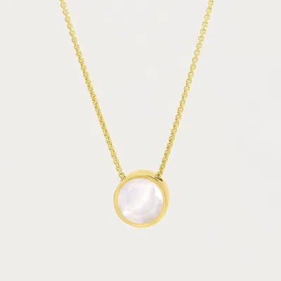 Dean Davidson Women's Signature Knockout Pendant Necklace In Iridescent Blush In Gold