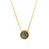 Dean Davidson Women's Signature Knockout Pendant Necklace In Labradorite In Gold