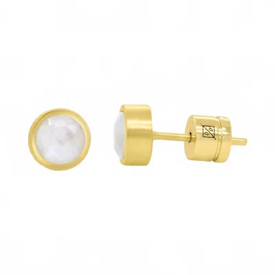 Dean Davidson Women's Signature Small Stud Earrings In Moonstone/gold