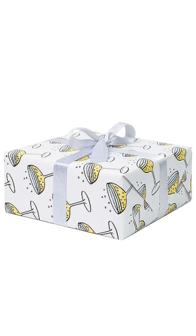 Dear Annabelle Bubbly Wrapping Paper In Yellow