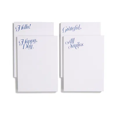 Dear Annabelle Cheery Notepads In White