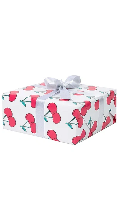 Dear Annabelle Cherry On Top Wrapping Paper In Red