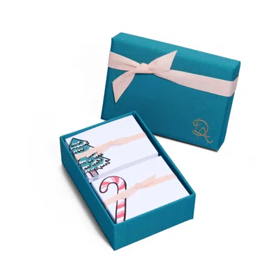Dear Annabelle Festive Place Cards In Blue