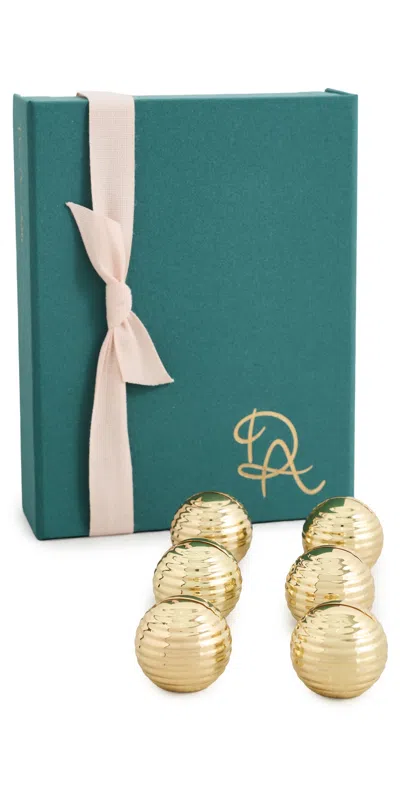 Dear Annabelle Goldie Place Card Holders Gold