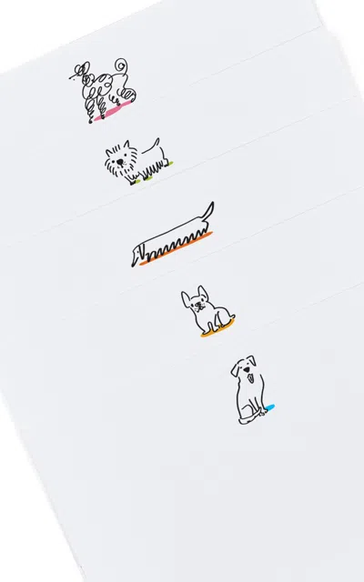 Dear Annabelle Haute Dog Set-of-ten Notecards In Multi