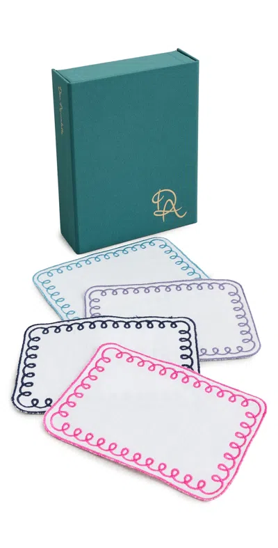 Dear Annabelle Loopy Cocktail Napkins Multi