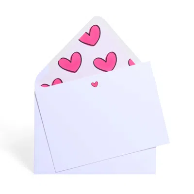 Dear Annabelle Lovey Dovey Notecards In White