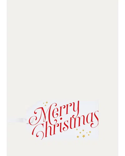 Dear Annabelle Merry Christmas Paper Gift Card In Red