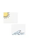Dear Annabelle - Summer Breeze Place Cards - Multi In White
