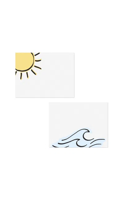 Dear Annabelle - Summer Breeze Place Cards - Multi In White