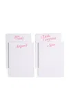 DEAR ANNABELLE SWEETHEART SET-OF-FOUR NOTEPADS