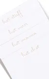 Dear Annabelle Too Hot Place Cards In Multi