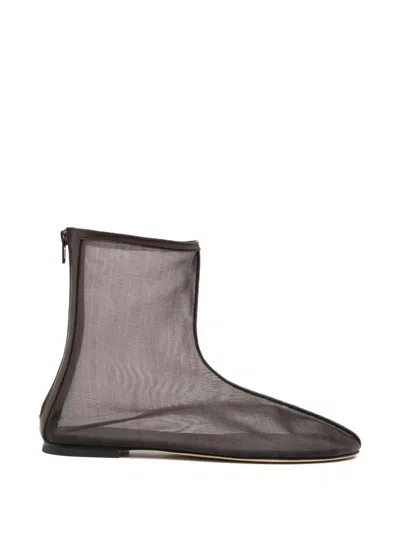 Dear Frances Balla Ankle Boots In Black