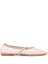 Dear Frances Balla Ballerina Shoes In Pink