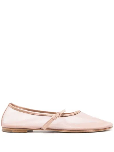 Dear Frances Balla Ballerina Shoes In Nude