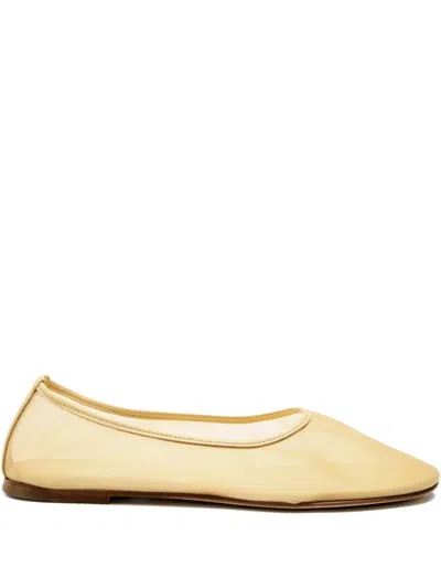 Dear Frances Balla Ballet Flats In Yellow