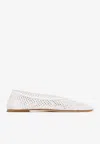 DEAR FRANCES BALLA CRYSTALS MESH BALLET FLATS